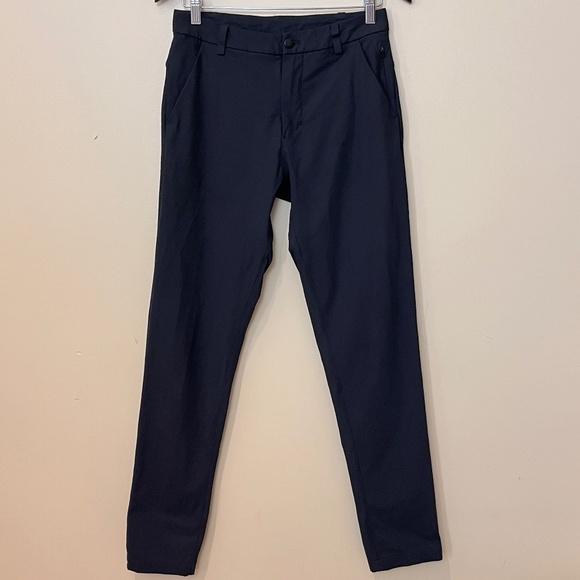 Lululemon Commission Classic Warpstreme Pants - Men's Size 28 X 33 - Black